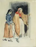 Nonna e nipote by Alphons Hollaender, offered Jun 2018