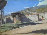 Pietro Senno, Scorcio di strada di campagna