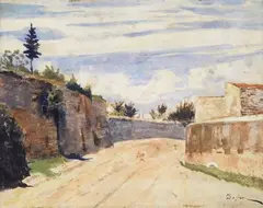 Via San Leonardo by Odoardo Borrani, offered Jun 2018