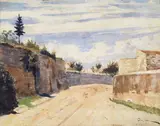 Odoardo Borrani, Via San Leonardo