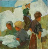 Panni al sole by Oscar Ghiglia, offered Jun 2018