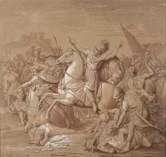 Battaglia by Alessandro Maffei, 1859, offered Jun 2018