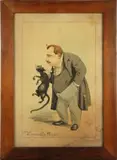Frate Menotti, Vi presento Filippo, 1909, Stampa con cornice