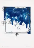 Mario Schifano, Senza titolo, lithograph cm