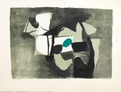 Untitled by Afro Basaldella, Composizione verde, offered Mar 2021