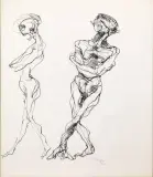 Enrico Colombotto Rosso, Due figure
