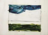 Paesaggio anemico by Mario Schifano, enamel on canvas cm, offered Jan 2021