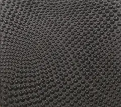 Wave black 2004 by Davide Nido, mixed media, offered Jan 2021