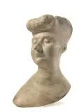 Emilio Greco, Untitled, Busto femminile gesso alt. cm