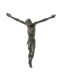 Giacomo Manzù, Crocefisso, bronze cm
