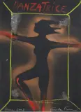 Giosetta Fioroni, La danzatrice, mixed media on paper spessa cm
