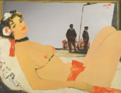 La modella 1988 by Salvatore Fiume, offered Jan 2021