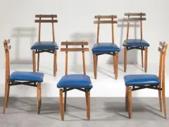 Roberto Aloi, Sei sedie struttura in, legno e metallo