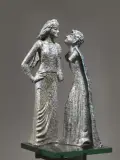 Coppia di sculture in by Marcello Fantoni, offered Jan 2021