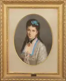 Michele Gordigiani, Ritratto Di Gentiluomo E Gentildonna