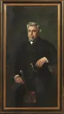 Michele Catti, Ritratto Maschile Seduto, oil on canvas