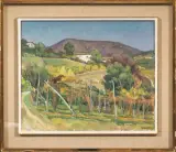 Mario Disertori, Autunno Sui Colli, oil on canvas