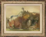 Guido Tavagnacco, Chiesa Di San Francesco, oil on canvas
