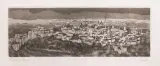 Vico Calabrò, Panorama Di Vicenza, etching