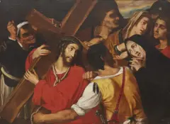 Scipione Pulzone, Salita Al Calvario, oil on canvas
