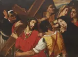 Scipione Pulzone, Salita Al Calvario, oil on canvas