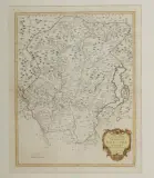 Paolo Santini, Carte Du Terrotoire De Bergame (1776)