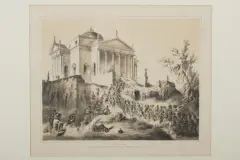 Franz Adam, Assalto Alla Rotonda Bombardamento Di Vicenza, coppia di incisioni