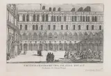Luca Carlevarijs, Facciata Interiore Di Palazzo Ducale, incisione