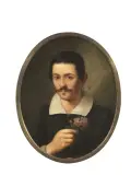 Ritratto Virile Con Un Rametto Di Rose by Cristofano Allori, offered Sep 2020