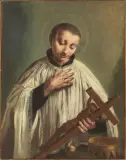 Francesco Capella, San Luigi Di Gonzaga, oil on canvas