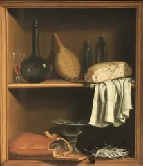 Untitled by Antonio Pérez de Aguilar, PICCOLA DISPENSA CON PANE, offered Sep 2020