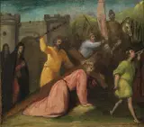 Sinolfo D'Andrea Trombetto, Caduta Di Cristo Sotto La Croce