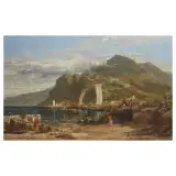 Frederick Lee Bridell, Veduta Del Lago Di Como