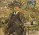 Alessandro Milesi, Ritratto Di Giovanni Tesorini