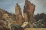 Giovanni Fattori, Scogli Ad Antignano
