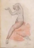 Primo Conti, Danzatrice