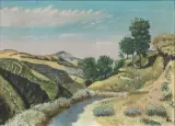 Giovanni Colacicchi, Paesaggio Maremmano 1943