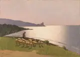 Giovanni Lomi, Meriggio A Miramare Pascoli