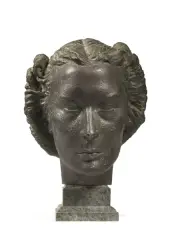 Giannetto Mannucci, Annette Skinner 1935, scultura in bronze