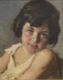 Cafiero Filippelli, Ritratto Di Bambina