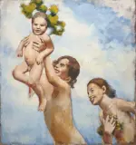 Francesco Camarda, Trionfo Di Bacco, oil on canvas
