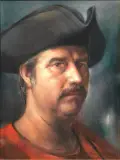 Romano Stefanelli, Ritratto Maschile Con Cappello