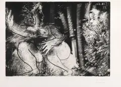 Untitled by Pablo Picasso, Suzanne et les Vieillards, offered Jul 2020