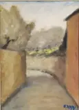 Via San Leonardo 1952 by Ottone Rosai, offered Jul 2020