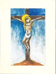 Untitled by Ottone Rosai, Crocefissione, offered Jul 2020