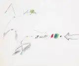 Gastone Novelli, Untitled
