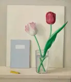 Natura morta con tulipani by Antonio Bueno, offered Jul 2020