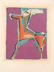 Cavaliere by Marino Marini, lithograph cm, offered Jul 2020