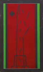 Tracce by Franco Angeli, enamel acrylic on canvas cm, offered Jul 2020