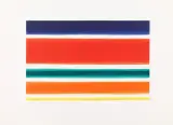 Piero Dorazio, Sinapsi 1976, lithograph cm